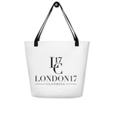 L17 All-Over Print Large Tote Bag - London17 Clothing