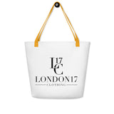 L17 All-Over Print Large Tote Bag - London17 Clothing