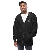 L17 Unisex fleece zip up hoodie