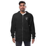 L17 Unisex fleece zip up hoodie