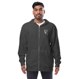 L17 Unisex fleece zip up hoodie